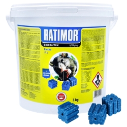 Ratimor, Würfel, Brodifakum, wachsblock